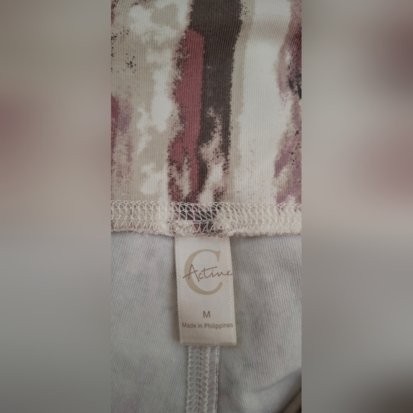 Active C womens leggings size medium activewear sportwear run gym yoga walk hike - Picture 3 of 3